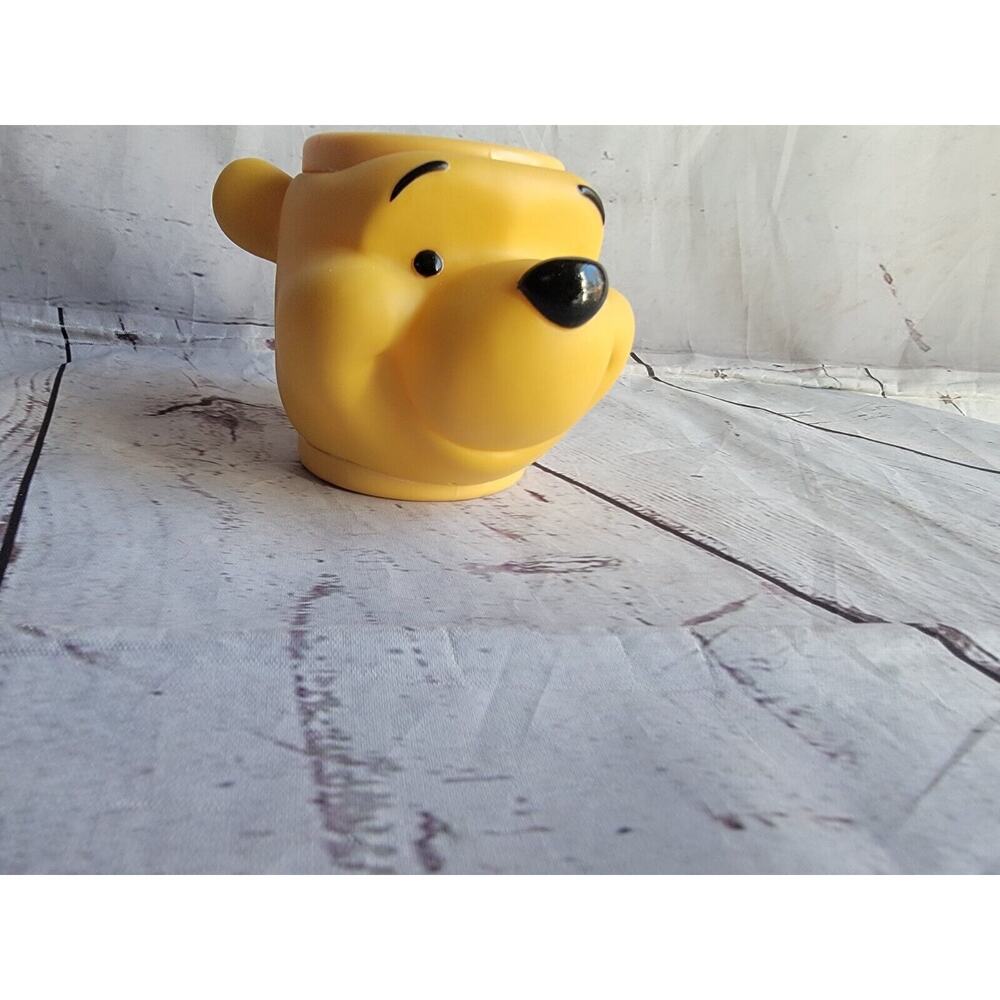 Disney Pooh Plastic Mug Kids Child Cup 3D Winnie the Pooh Head Applause